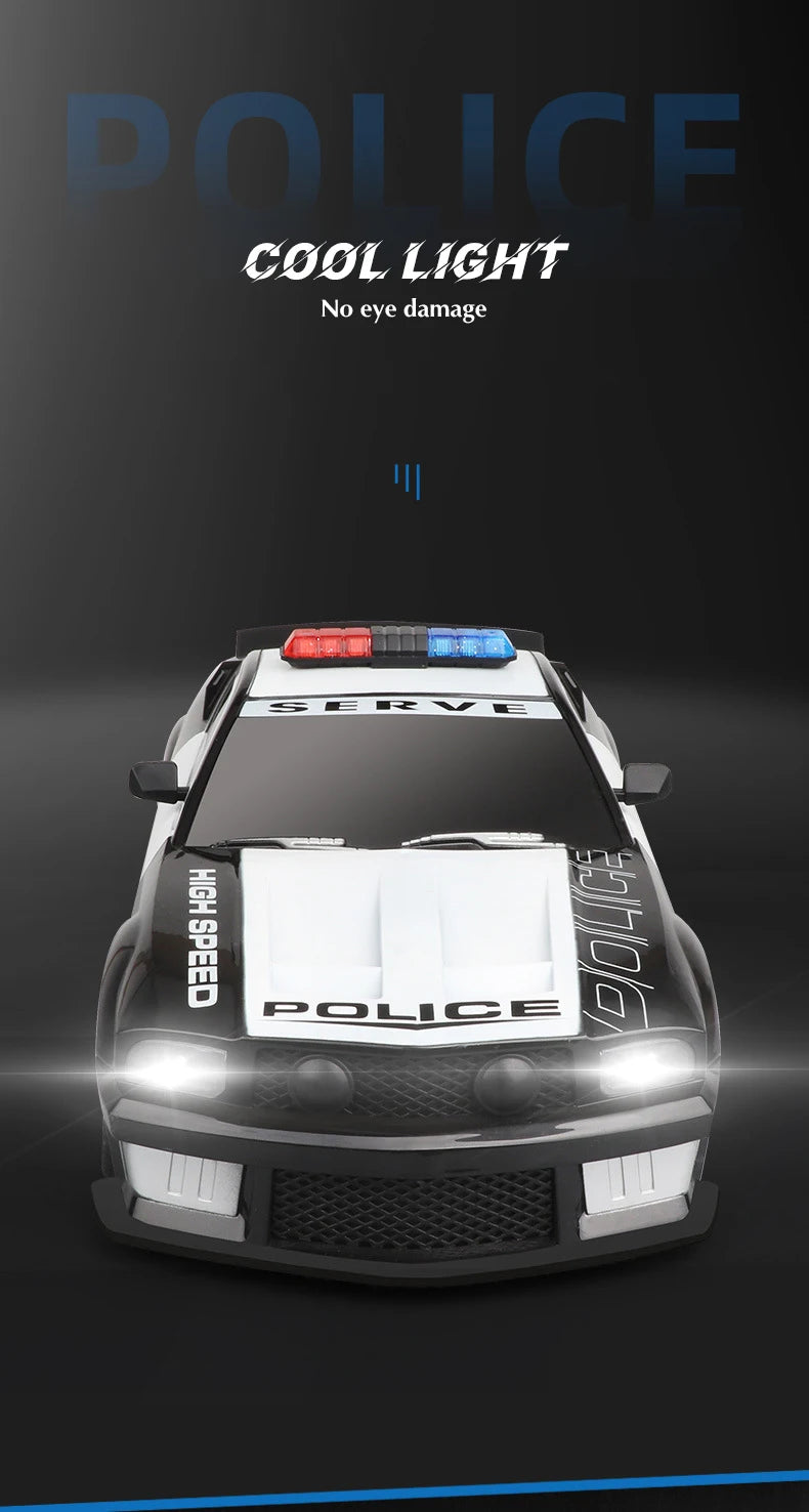 Super Fast Police RC Car 1/12 2.4GHz