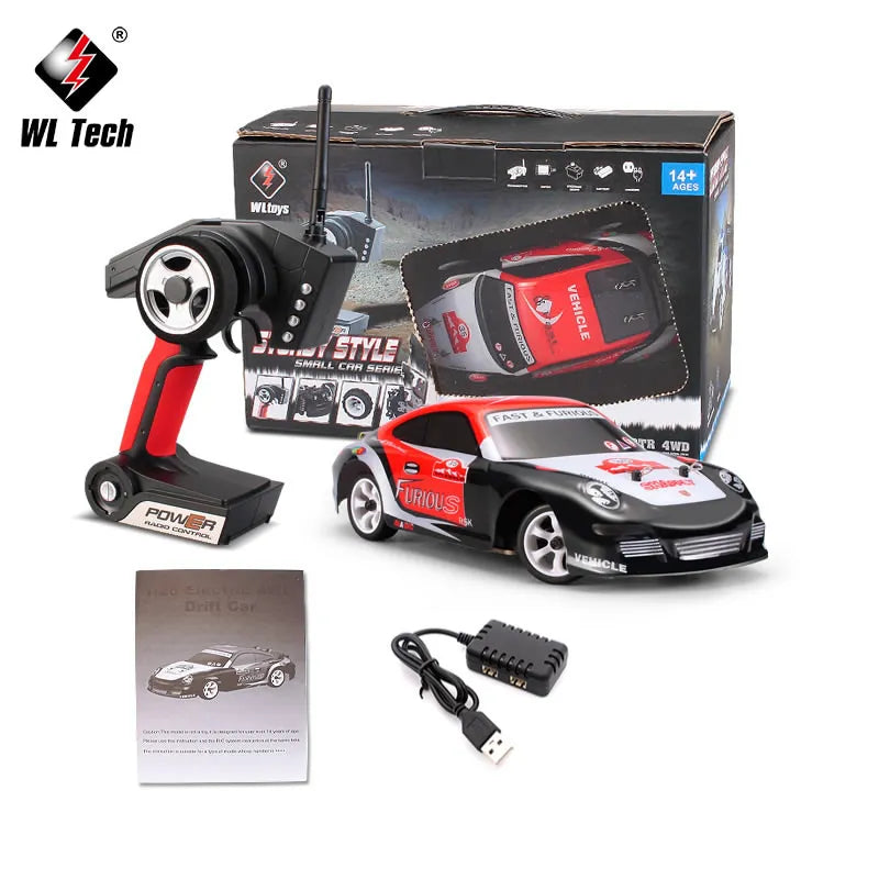1:28 4WD Mini RC Racing Car High Speed Off-Road 2.4G