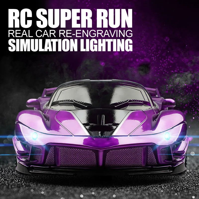 RC Super car 1/18 with LED Lights 2.4G