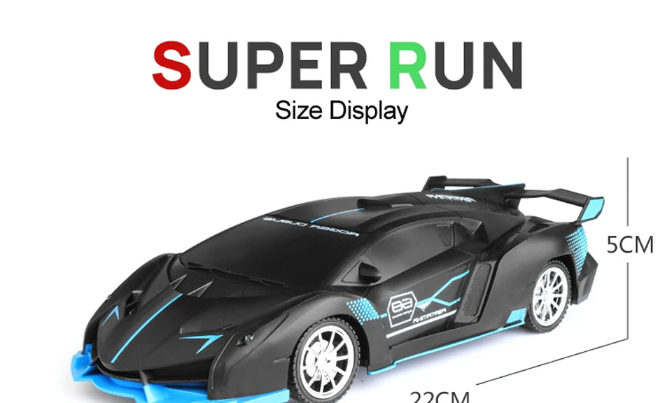 RC Super car 1/18 with LED Lights 2.4G